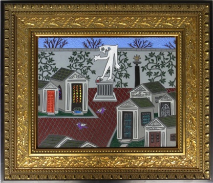 The Village of Those Gone Before
24" x 29" x 4"
SOLD The Village of Those Gone Before
24" x 29" x 4"
SOLD